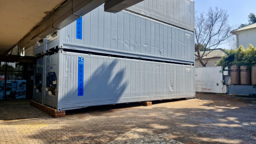 AquaCat reefer container delivered in Durban KZN